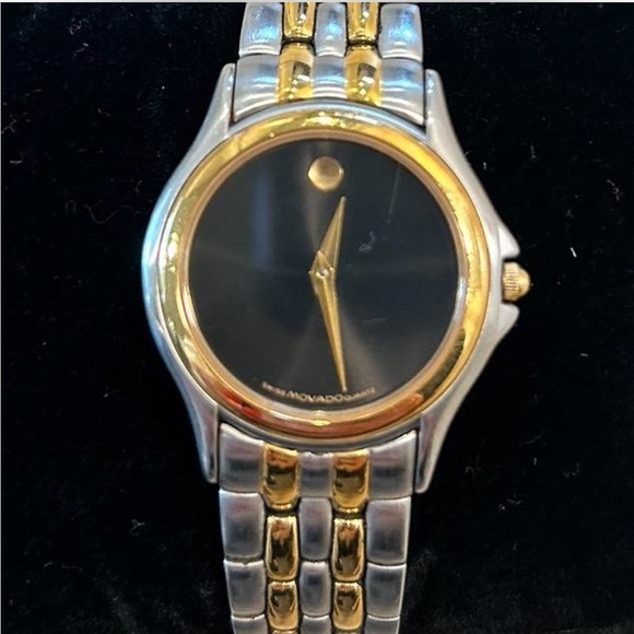 Movado Museum Collection Two Tone Vintage Women’s Watch - Picture 3 of 7